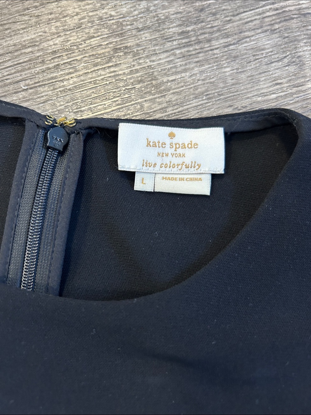 Kate Spade New York Colorblock Blouse Top Pink Black White Size Large - Picture 3 of 7